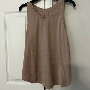 Light pink workout top